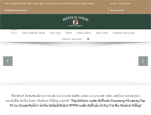 Tablet Screenshot of bellvalefarms.com
